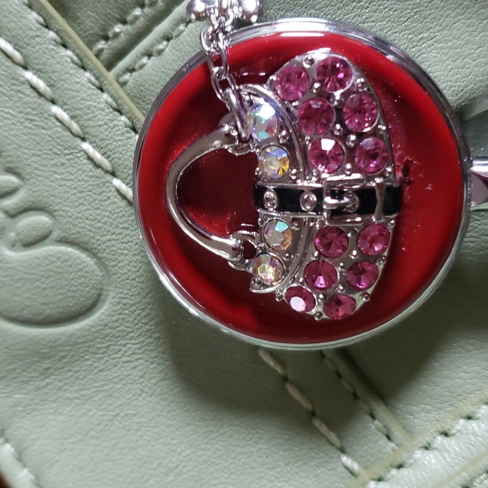 PURSE HOOK. Jewelled Purse/Bag Hook. Protect your investment. (BIN 008) - Picture 2 of 6